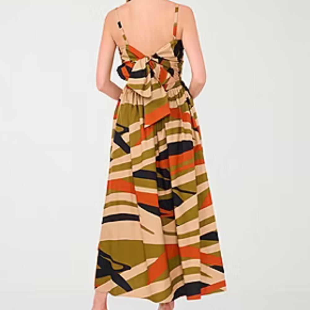 Sam And Jess Women's Sleeveless Abstract Maxi Dress- Size XL - Picture 2 of 10